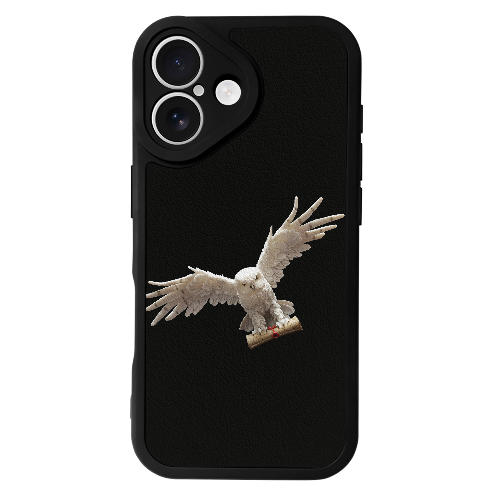 （画像用） Harry Potter ハリー・ポッターシリーズ 【iPhone 16シリーズ対応】シリコンスマホケース（レザー調） 材質：シリコン